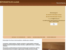 Tablet Screenshot of konyhabutor-butorasztalos.furnitura.hu